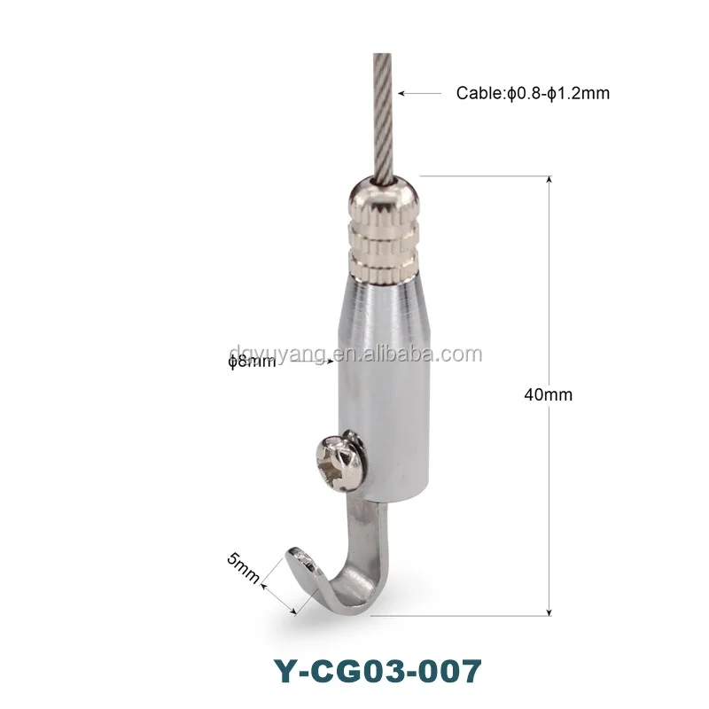 Кабельные муфты потолочный светодиодный разъем освещение подвеска наборы с крюк кабель захват