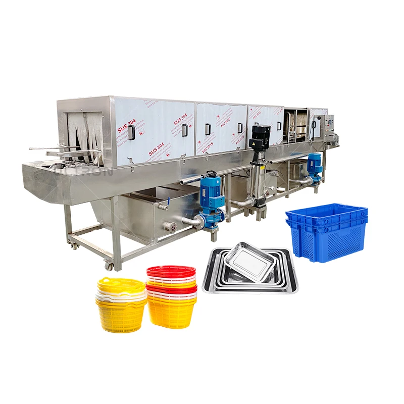 Automatic Plastic Crate Washing Machine Plastic Crate Washing Machine Plastic