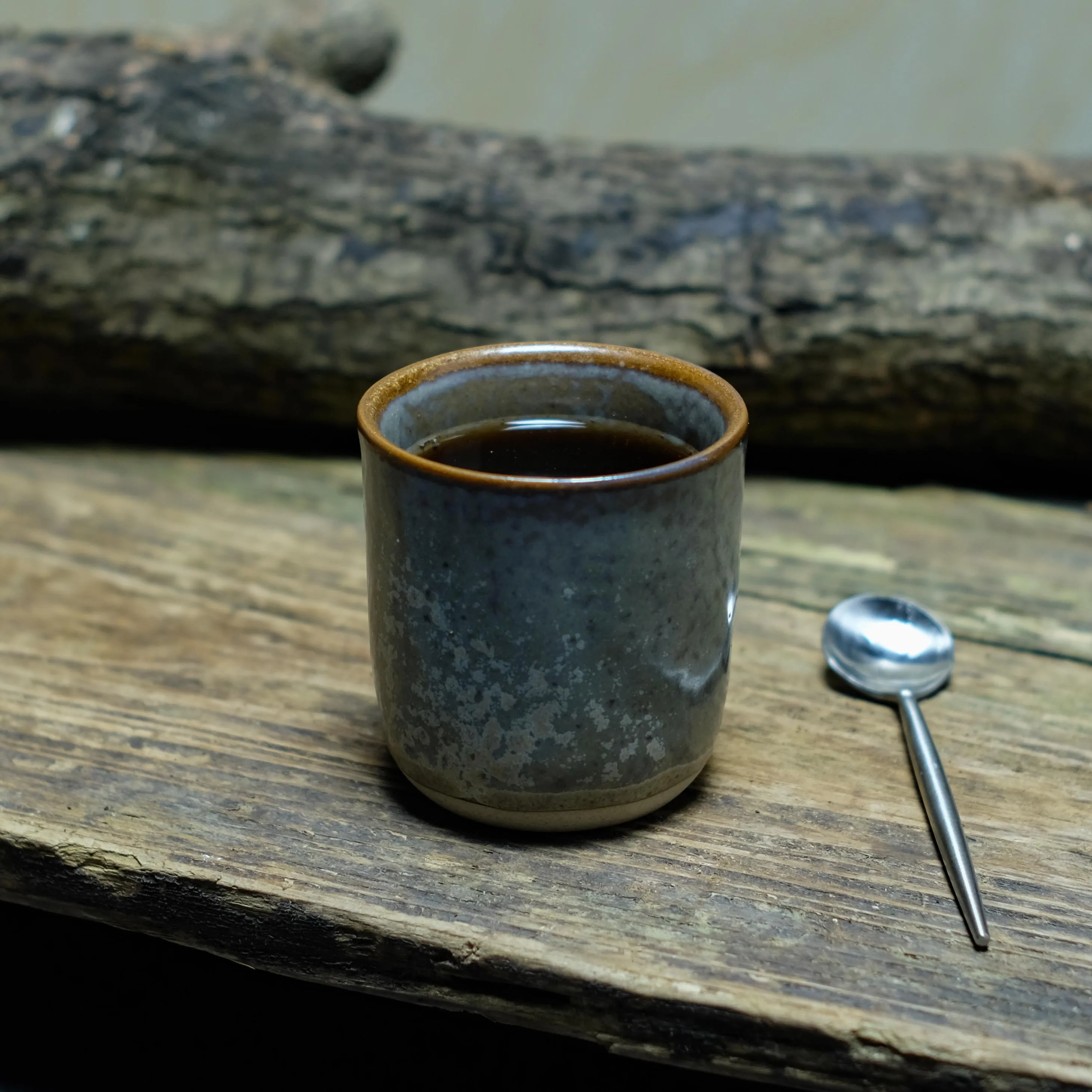 2024 Wholesale Kitchen & Tabletop Stoneware Cafe Rockery Tea Cup Handmade Hotel Quality Rustic Porcelain Teacup Ceramic Cups