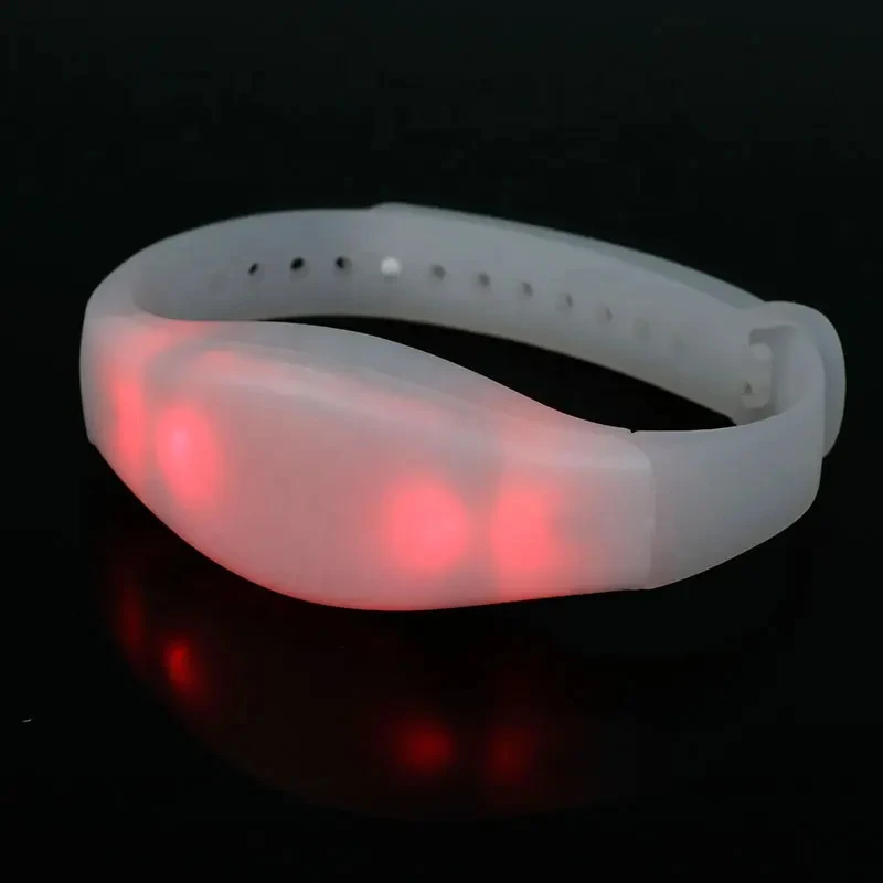 Newest Luminous Colorful LED Wristband Led Bracelet New Year Easter Rabbit Toggle Switches Easter Accessories