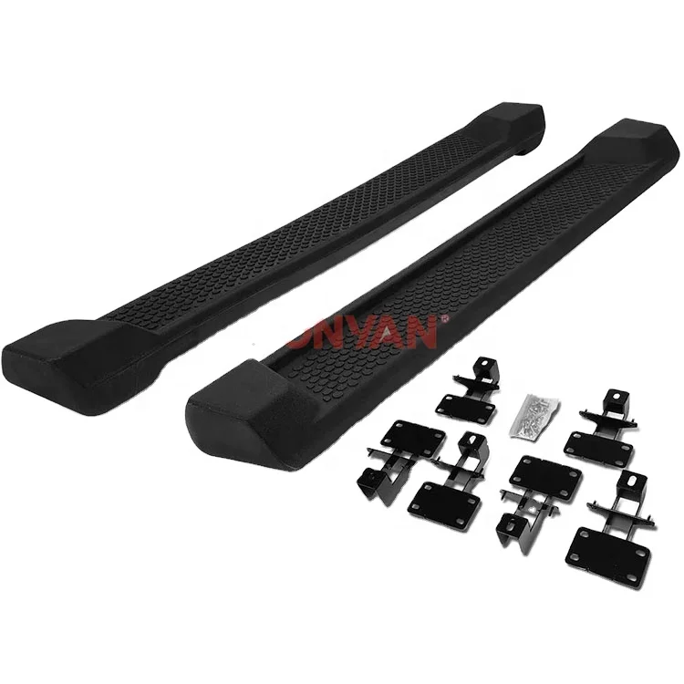 Offroad 4x4 auto ABS running board for wrangler JL 2018 2019 2020 plastic side step for jeep JL oem step bar
