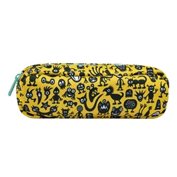 Wholesale Pencil Pouch Custom Zipper School Gift Case Monster Pouch Pencil Bag For Kids