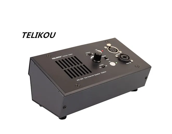 Telikou WS-200 одноканальный динамик станция настольная станция кейс для профессионального аудио-видео