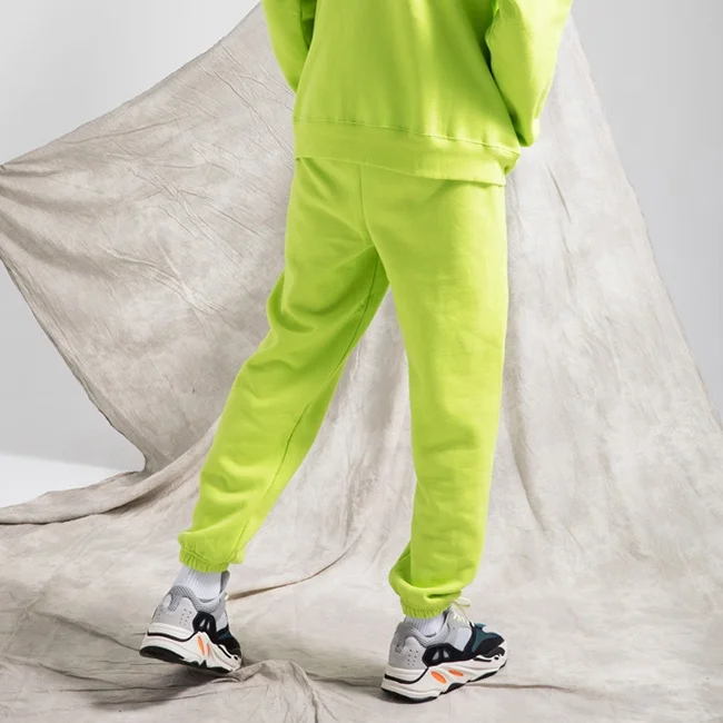 OEM couple multi color cotton pants latest design stretch waist casual jogger pants street workout sweatpants stock dropshipping
