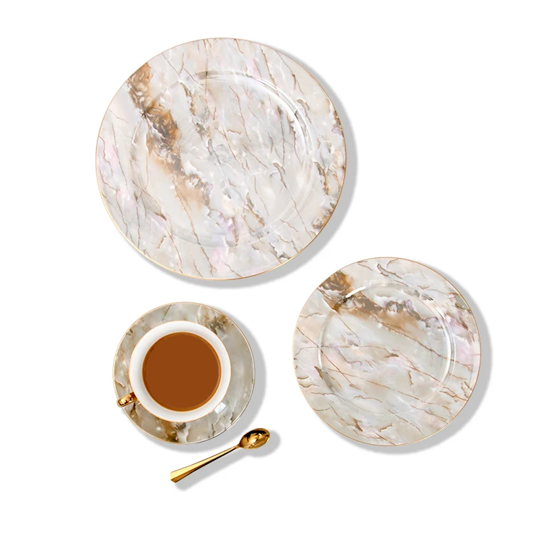 China dinner set porcelaine plates wholesale ceramic tableware sets plates sets dinnerware ceramic plates for restaurant