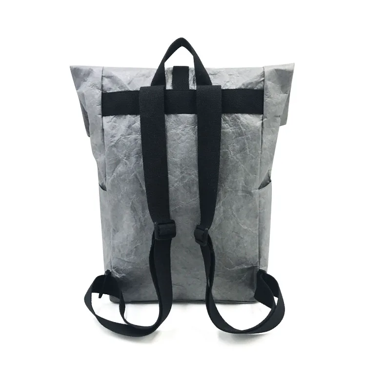 High Quality Washable Wrinkle Tyvek Luxury Mens Backpack