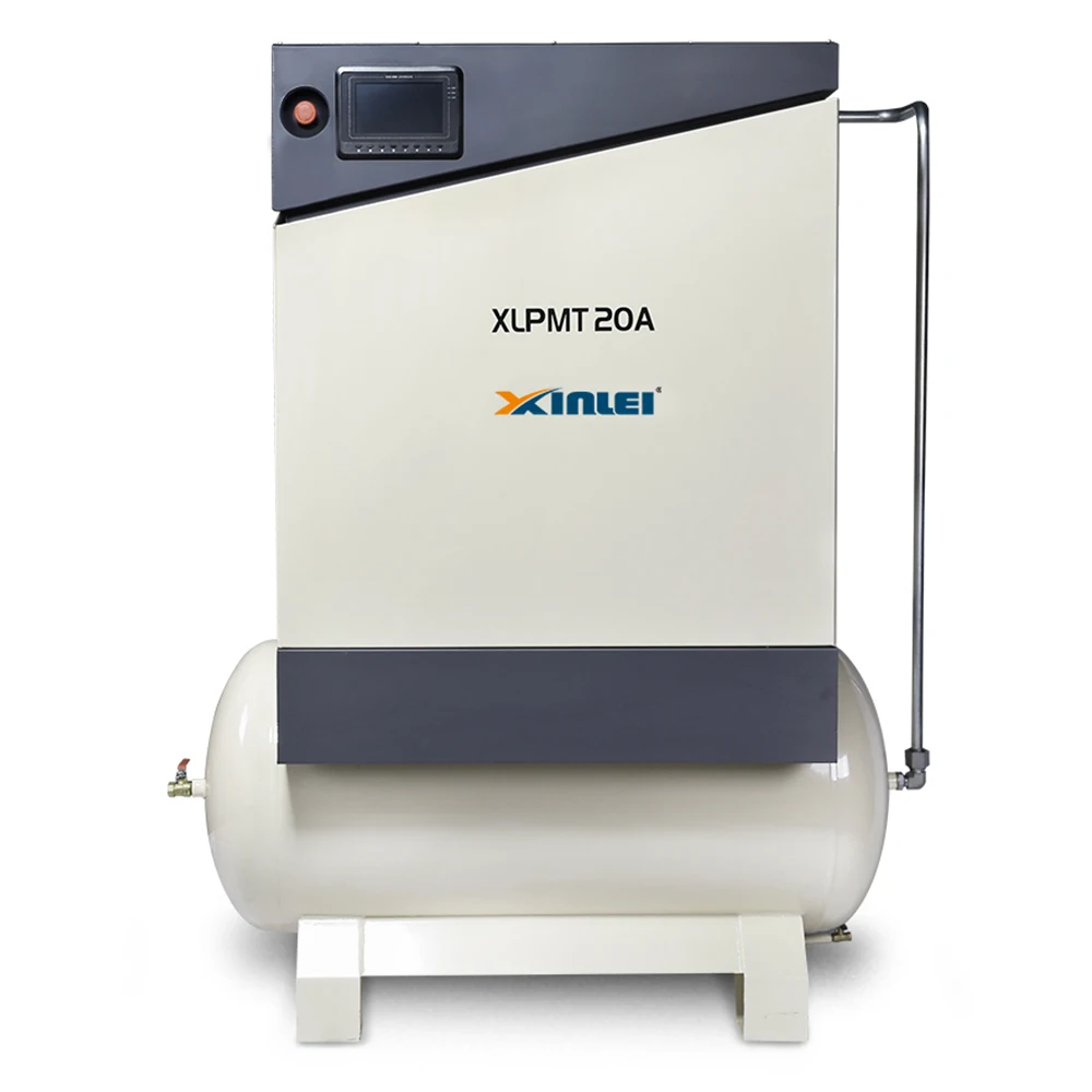 XLPMT7.5A 7.5hp 5.5kw Industrial Permanent Magnet DC Powered Screw Air Compressor