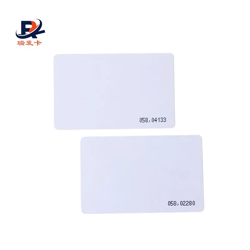 HF 13.56mhz plastic pvc smart contactless chip ic card custom printed rfid card maker