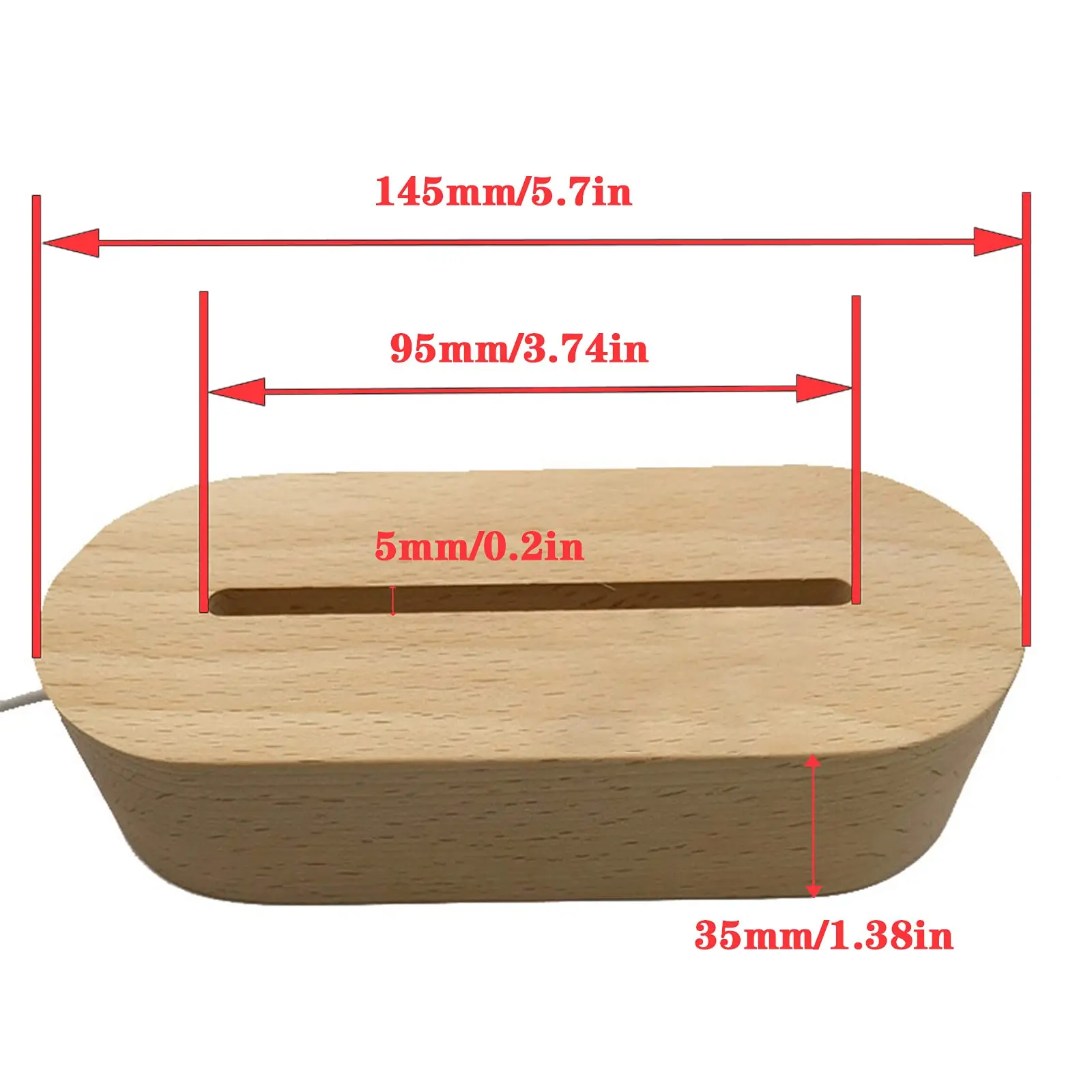 Vofull Christmas Gift Set Crackle Base Anime Designs 3D Vision Lamps Remote Control 16 LED Colors 3D Illusion Night Light