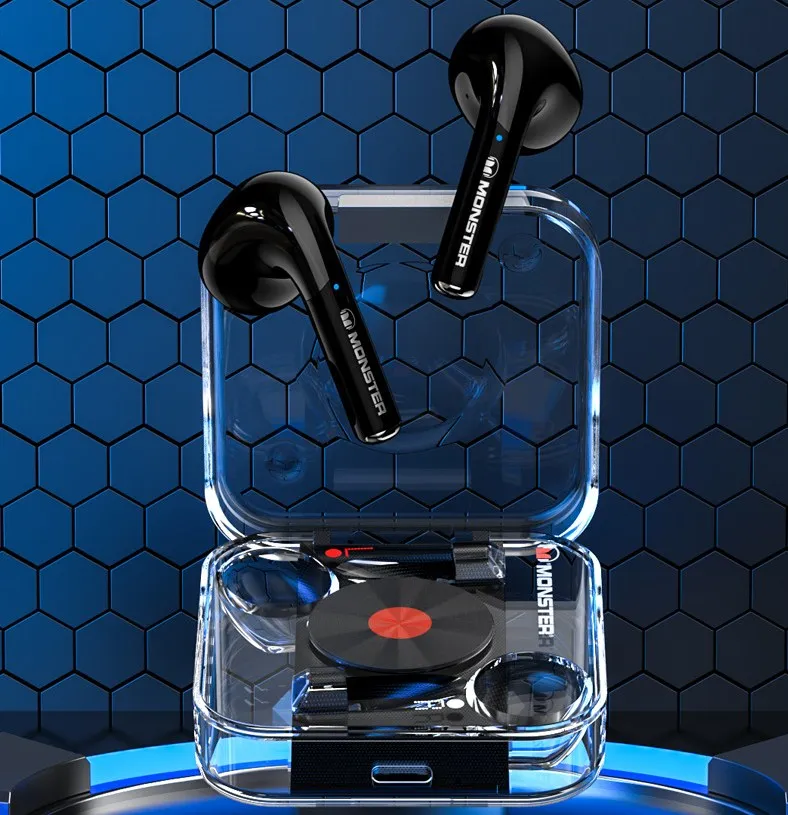 Factory Oem Gaming True Wireless Mini Tws Blue tooth Earphones Headphones With Mic Stereo Tws Wireless Sports Earphone