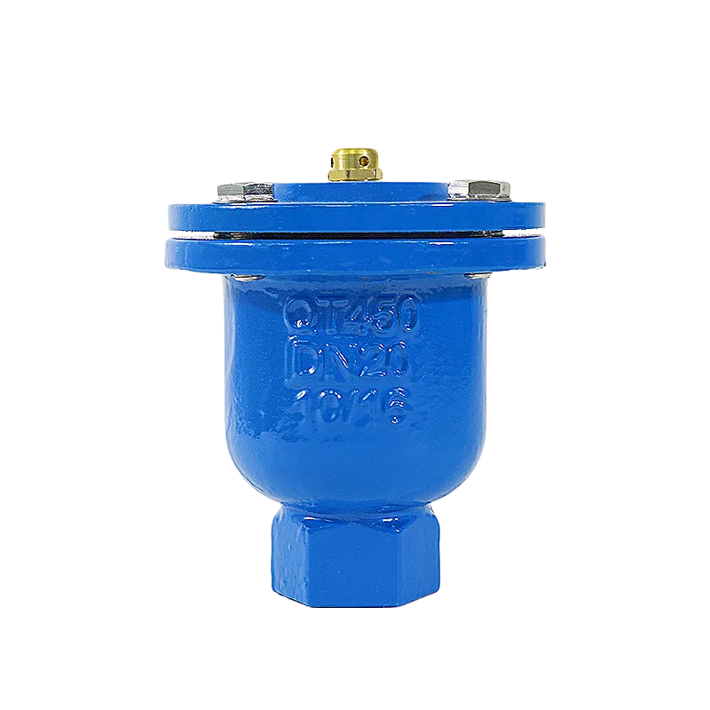 Industrial commercial factory made cast iron water oil float ball type ductile iron air vent valve flange and exhaust vent valve