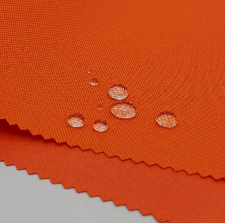 water resistant PU coated 600D 100% polyester oxford fabric bag fabric