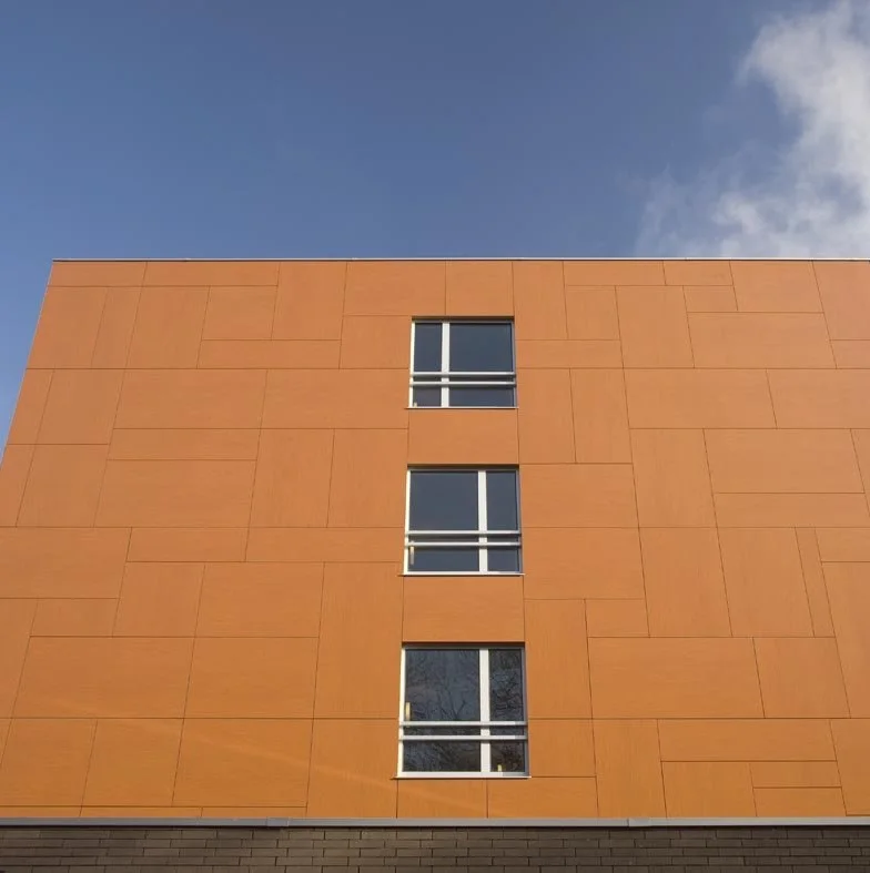 6mm 8mm 10mm Compact Laminate HPL Panel for Interior Exterior Ventilated Facade Fence Door