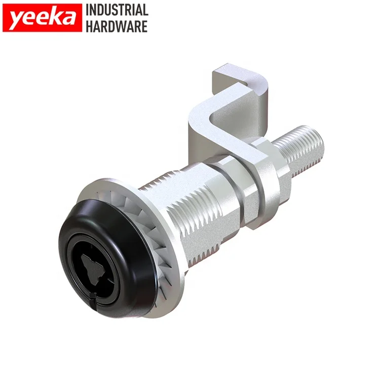 1422 Metal cabinet compression panel lock, large version adjustable grip range compression lock latch