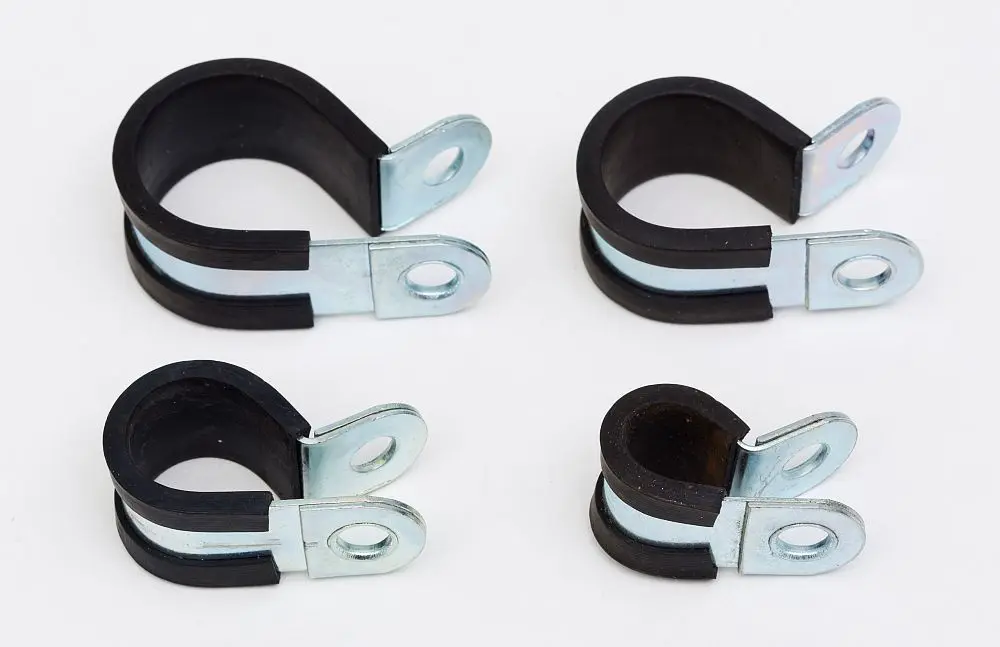 DIN3016 Fixing/Wiring Harness Clamp Cable Clamp With Rubber