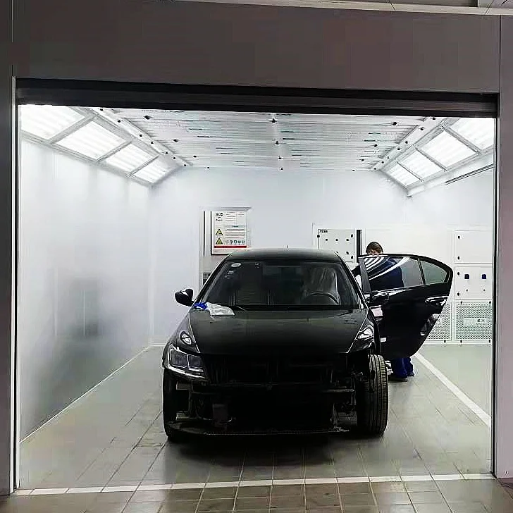 Car Paint Preparation Room Booths Cleaning Booth For Cars