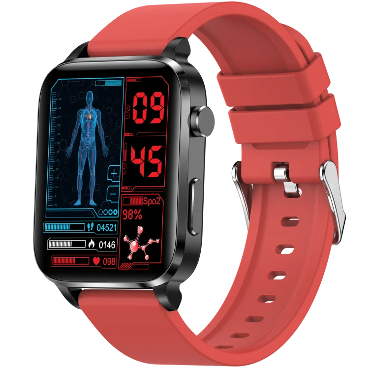 LORMOCAT F100 Laser Physiotherapy Blood Sugar Monitoring Smartwatch Android reloj inteligente Smart Watches for Men Women