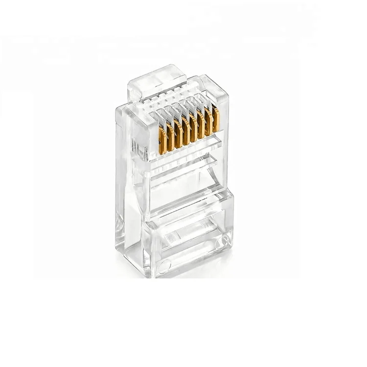 RJ45 водонепроницаемый прозрачный разъем Ethernet LAN 8P8C Cat5 Cat5E Cat6