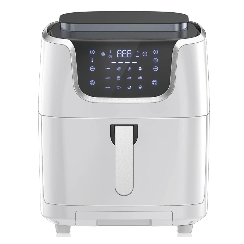 Пароварка с воздушной фритюрницей 7QT 10 в 1 XL, большая Пароварка для овощей и воздушная фритюрница, комбинированный тостер для запекания, тесто для жарки брови, теплая защита от размораживания