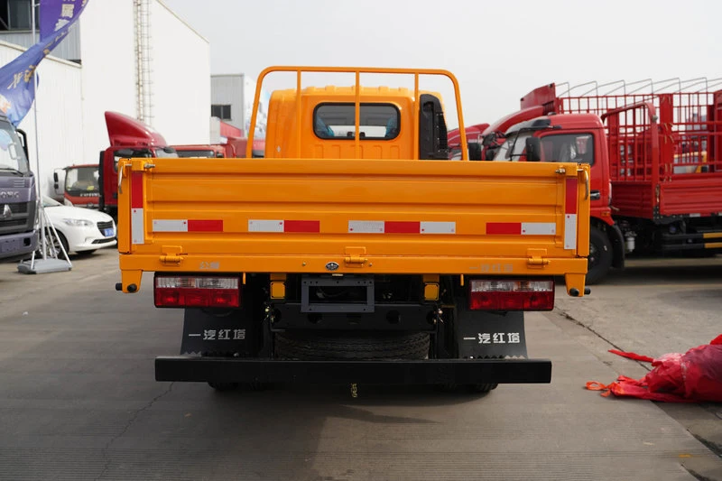 China brand FAW Diesel cargo truck 4x2 double cabin