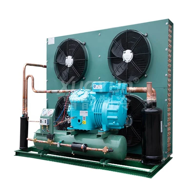 R404 Refrigeration condensing unit blast freezer unit air condenser unit cooling