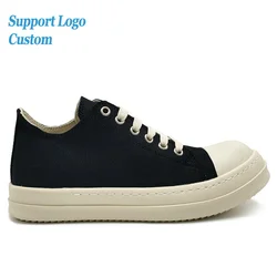 RO Large Size Casual Sneakers Fashion High/Low Top Leather Walking Sports Shoes Men Casual Shoes