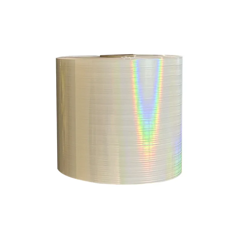 Factory Price  3 inch transparent rainbow holographic thermal lamination film hologram wet lamination film