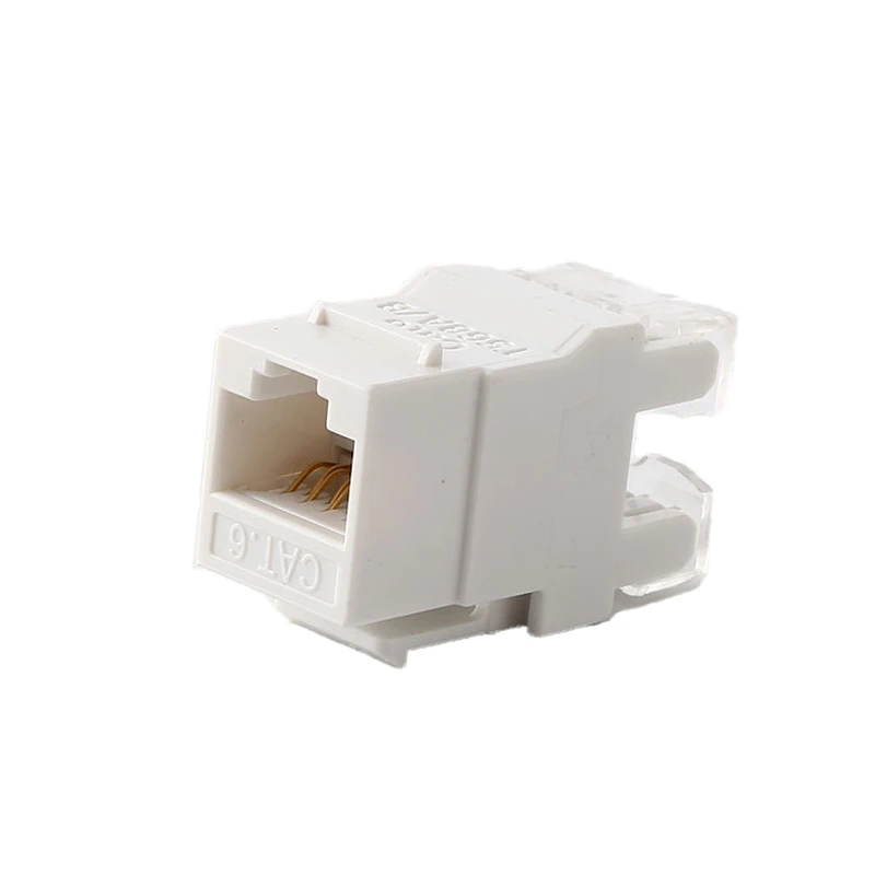 China Manufacture Plant Cat5E Cat6 Network Module Tool-free High Quality RJ45 Cat6 Keystone Jack