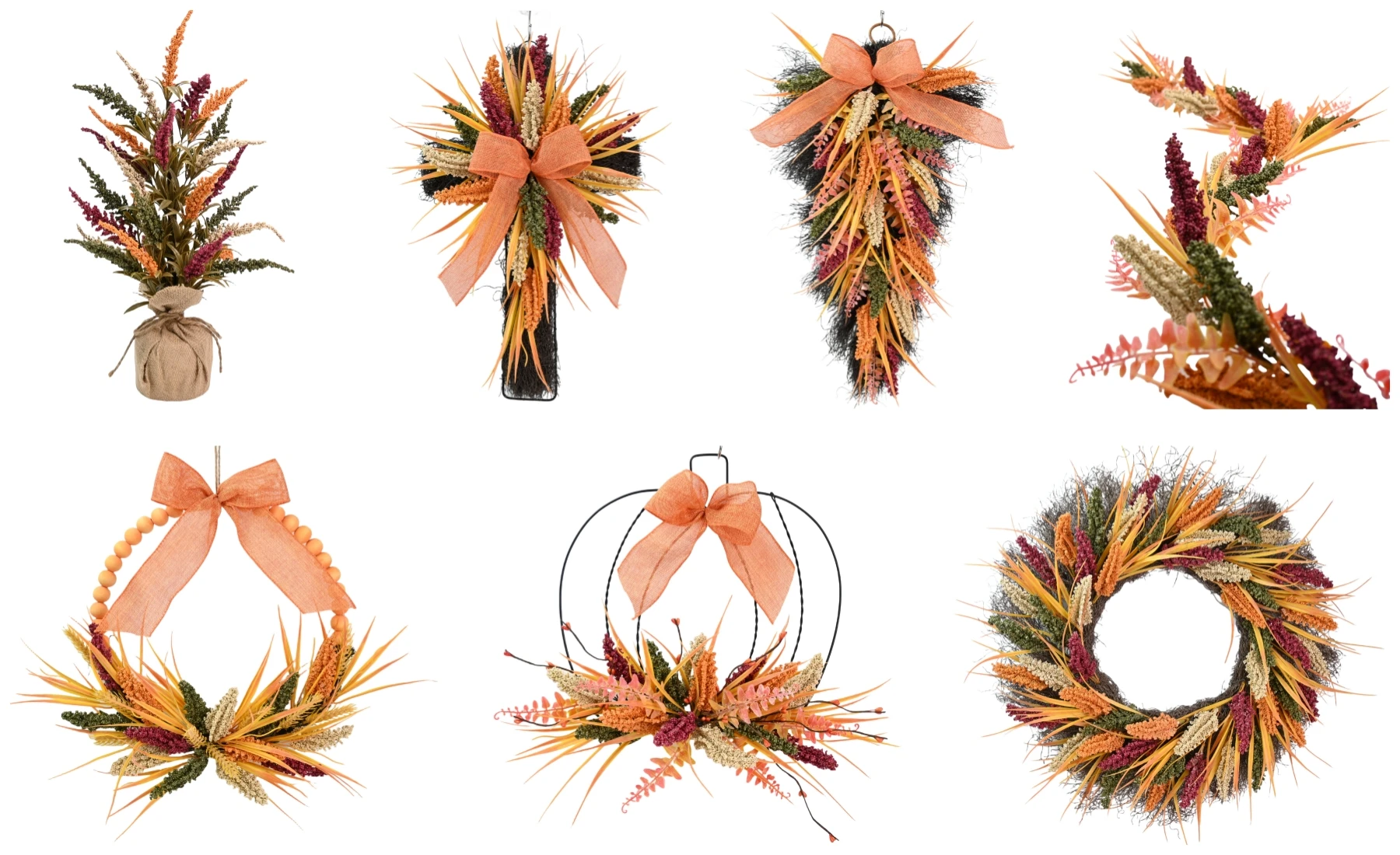 72 Inch Autumn Artificial Wheat Simulation Garland For Home Wedding Table Decor