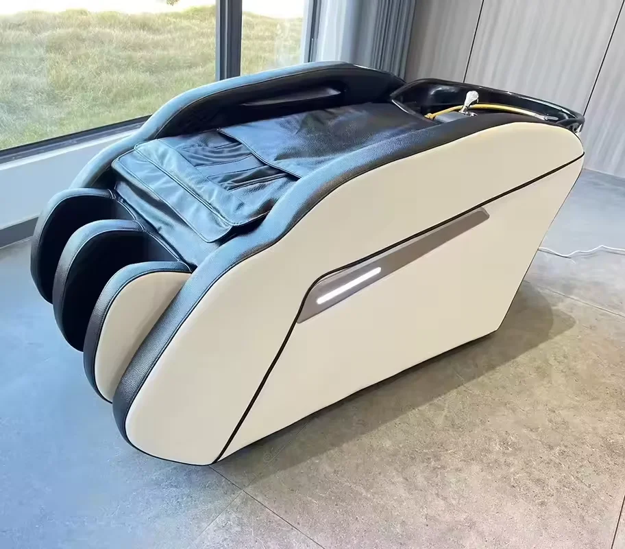 luxury thai hair washing head spa shampoo bed 3d 4d full body electric massage sofa chair with heat