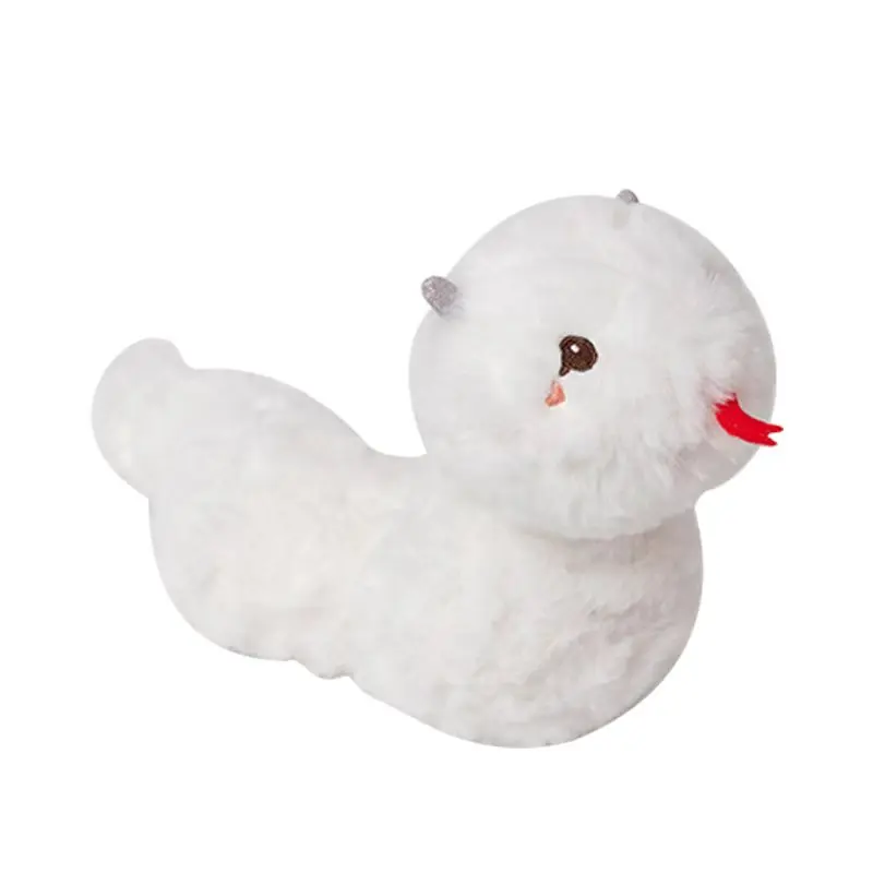 Little White Snake Green Snake Stuffed Animal Plush toy doll For Children
