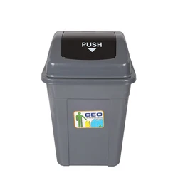 50 liter 60L plastic garbage trash can waste bin dustbin