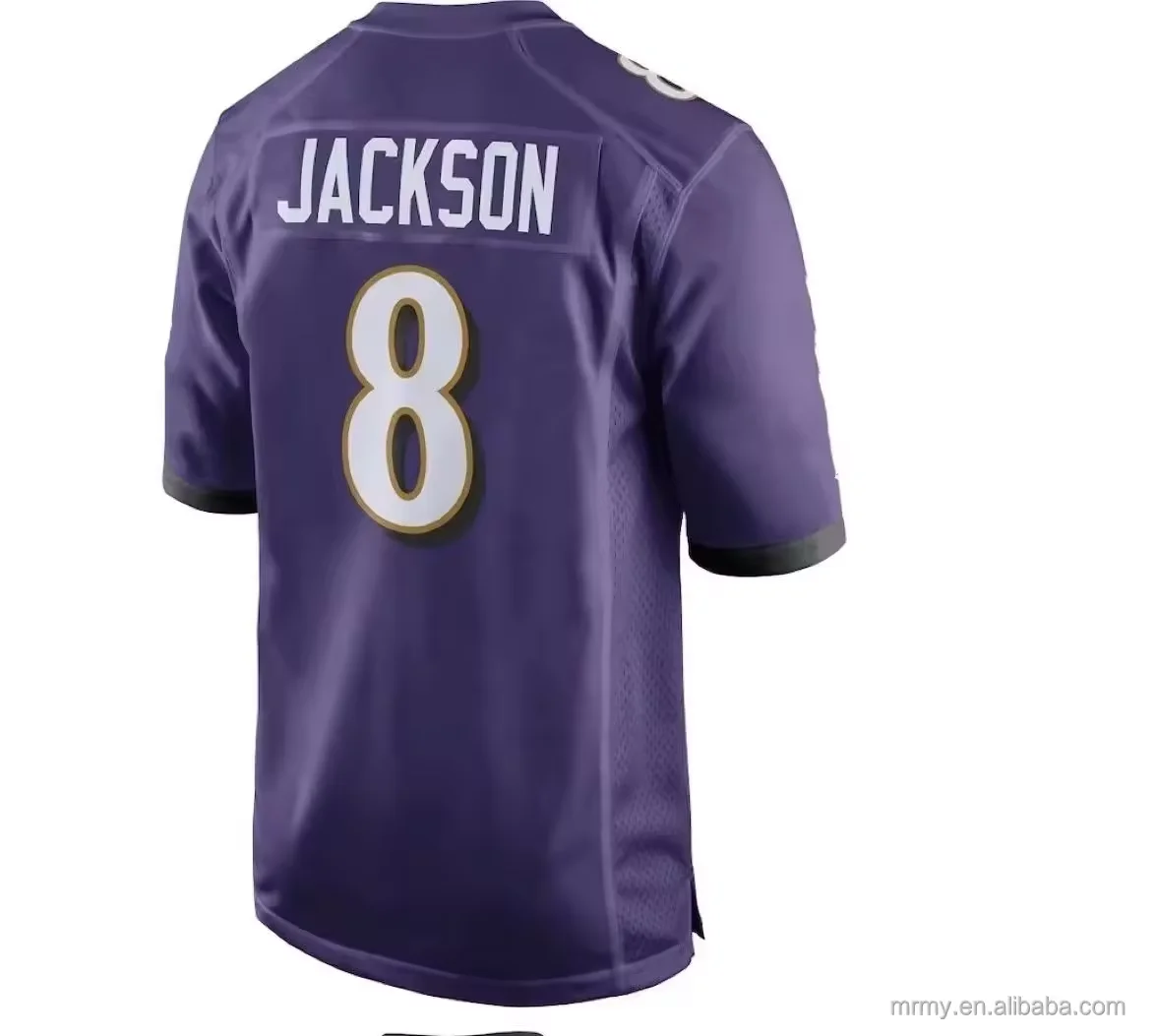 2024-2025 New Style Best Quality 8 JACKSON 20 REED 27 DOBBINS 57 R.LEWIS American Football Jersey