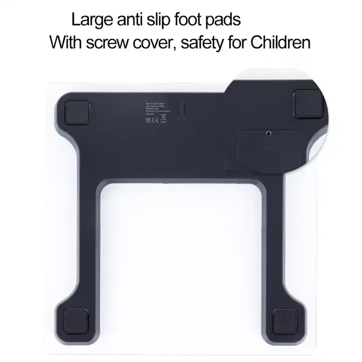 CE Rohs electronic balance body fat scale 180 kg backlight function smart weight scale BMI calorie body fat weight scale