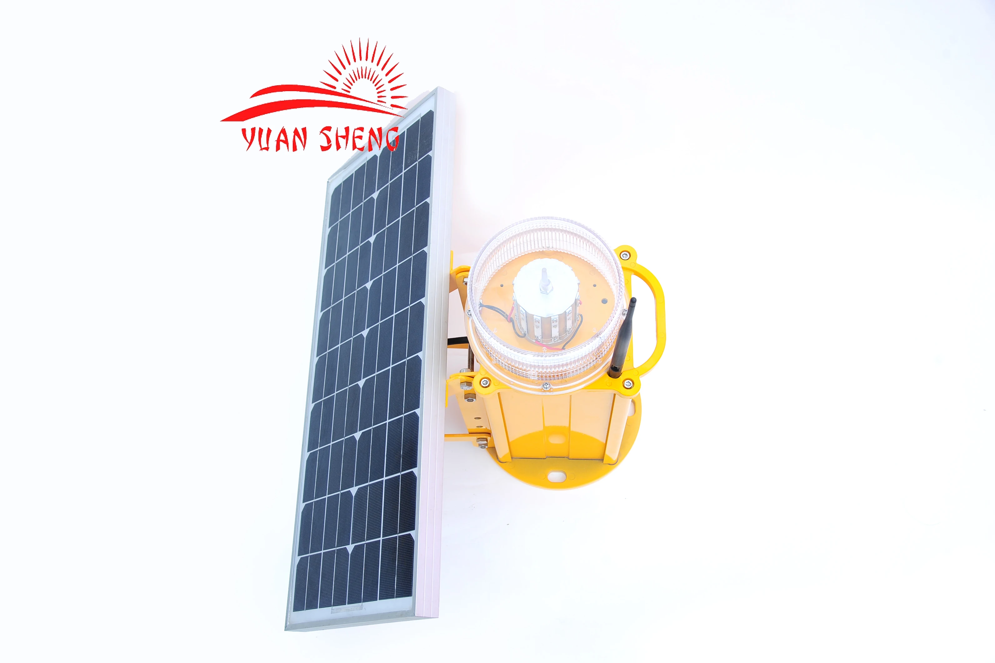 Medium solar Ob light/Obstruction lights with battery backup