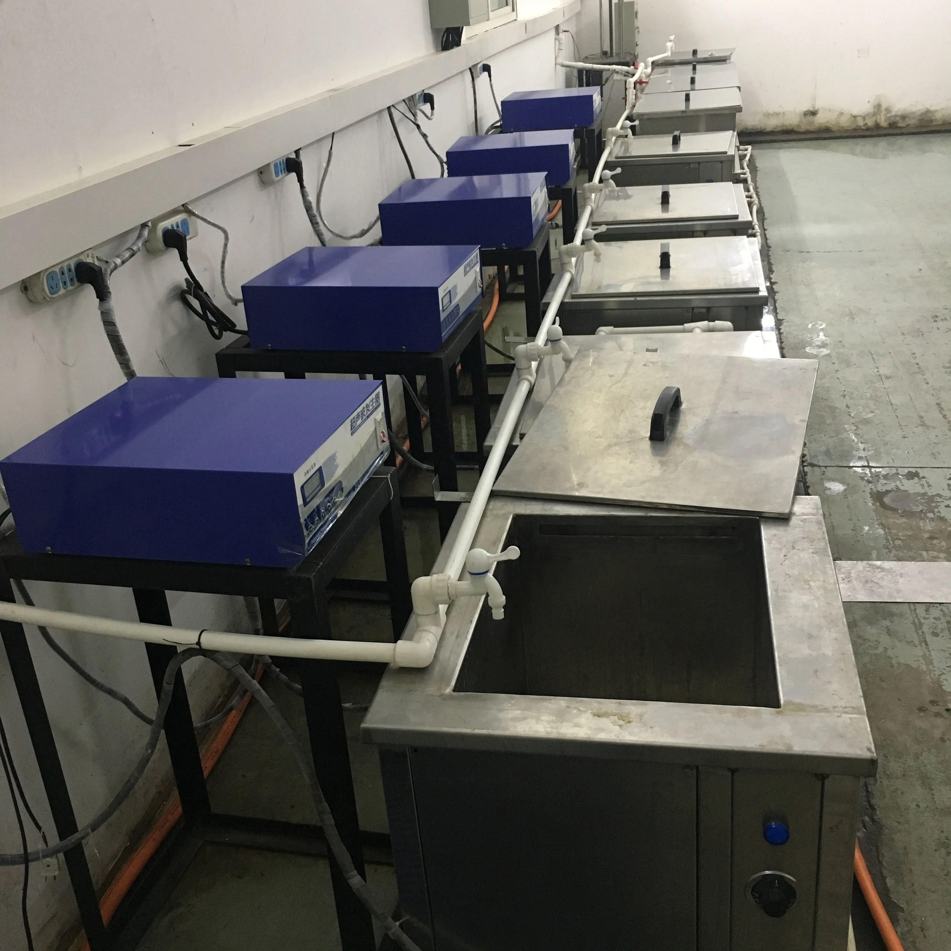 Ультразвуковой очиститель с двойным резервуаром из нержавеющей стали промышленным рассасыванием и сушкой ультразвуковая очистка стиральная