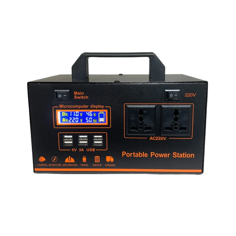 Best Selling Portable Power Station 220V 300Wh,Solar Power Station 300W 500wh Emergency Power Supply