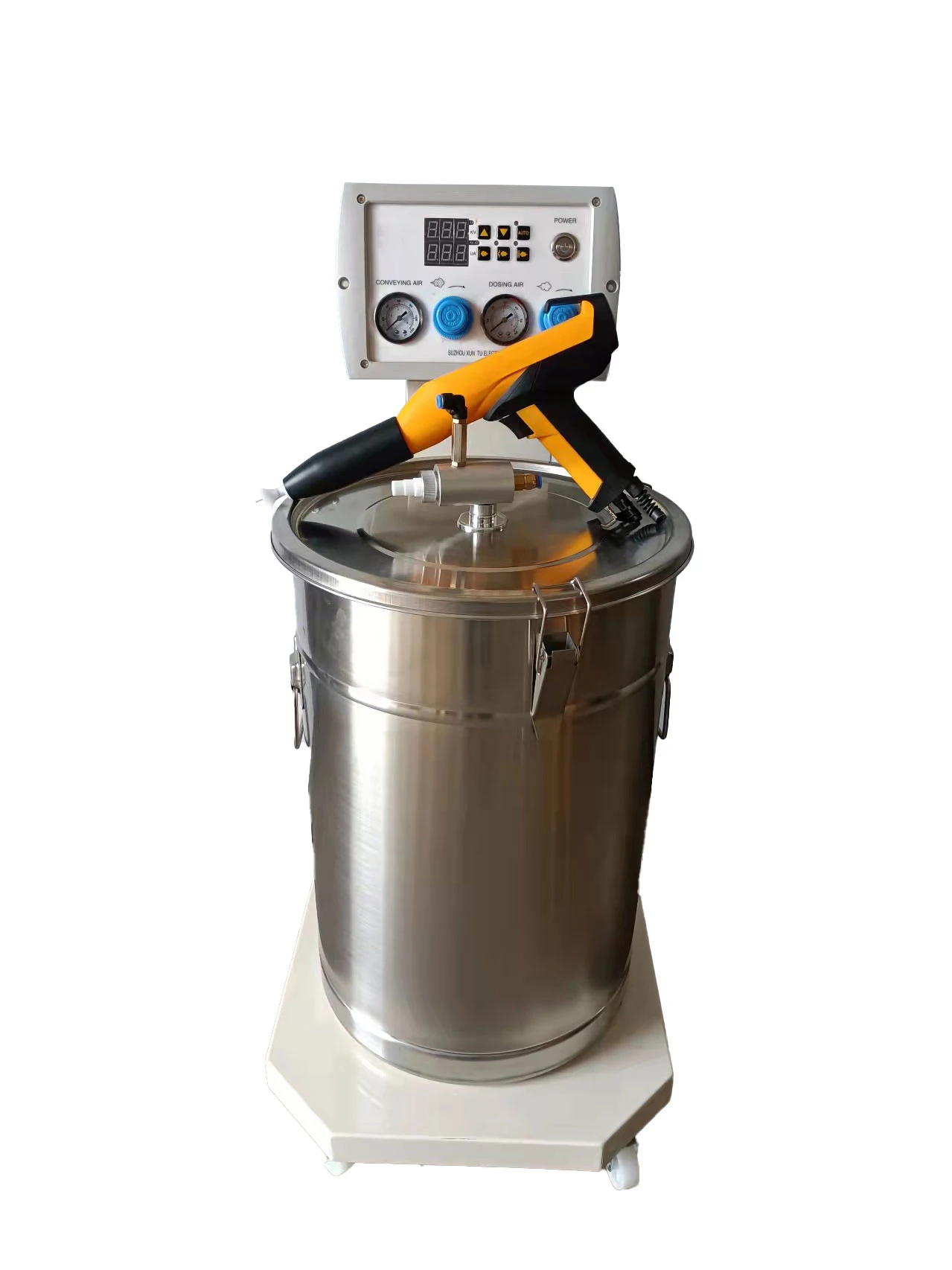 Manual Electrostatic Powder Coating Paint Spraying Gun Machine for Metal Aluminium Coating on Sale 30 35 40 45 50v