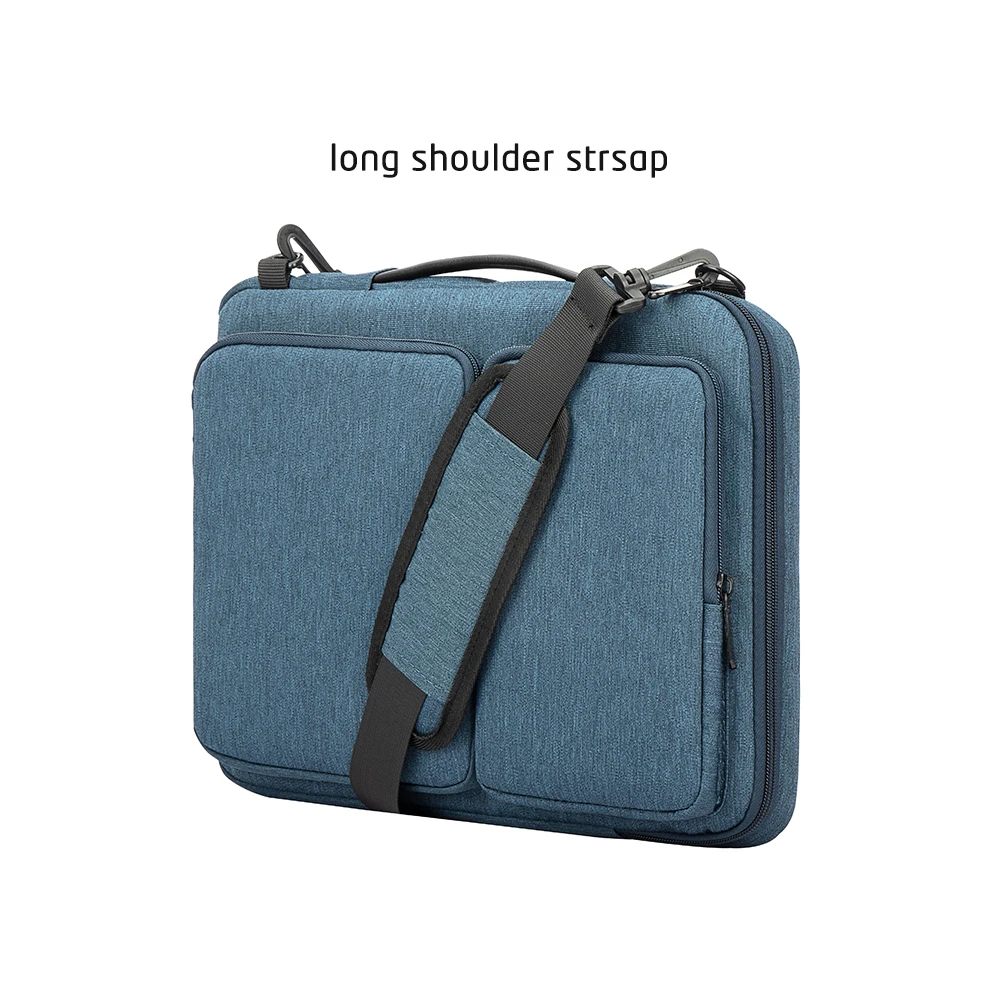 Large capacity Portable Shockproof Waterproof 14 Inch 15.6 Inch Laptop Shoulder Bag Laptop Bag Briefcase Available In Custom