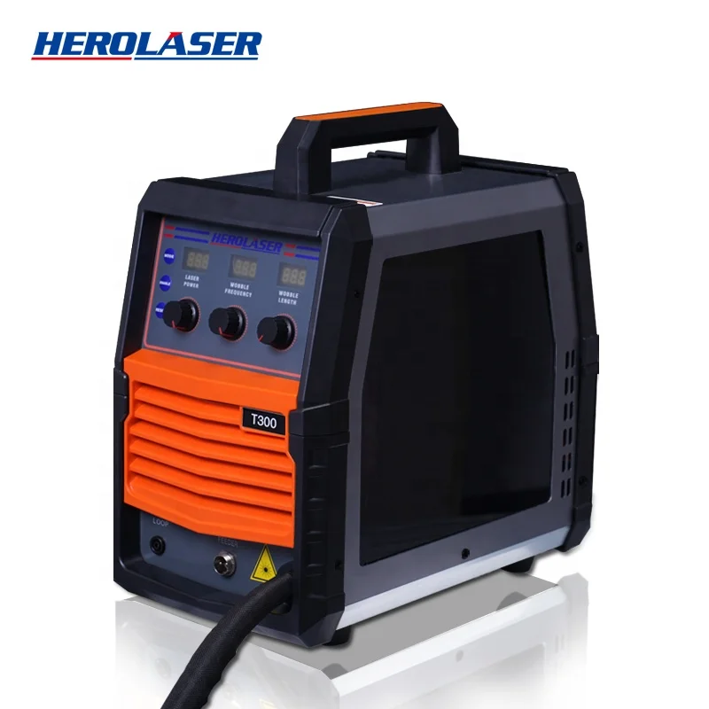 Herolaser Air-Cooled DIY Small Table 13KG 3 in 1 300W Metal Laser Welding Machine