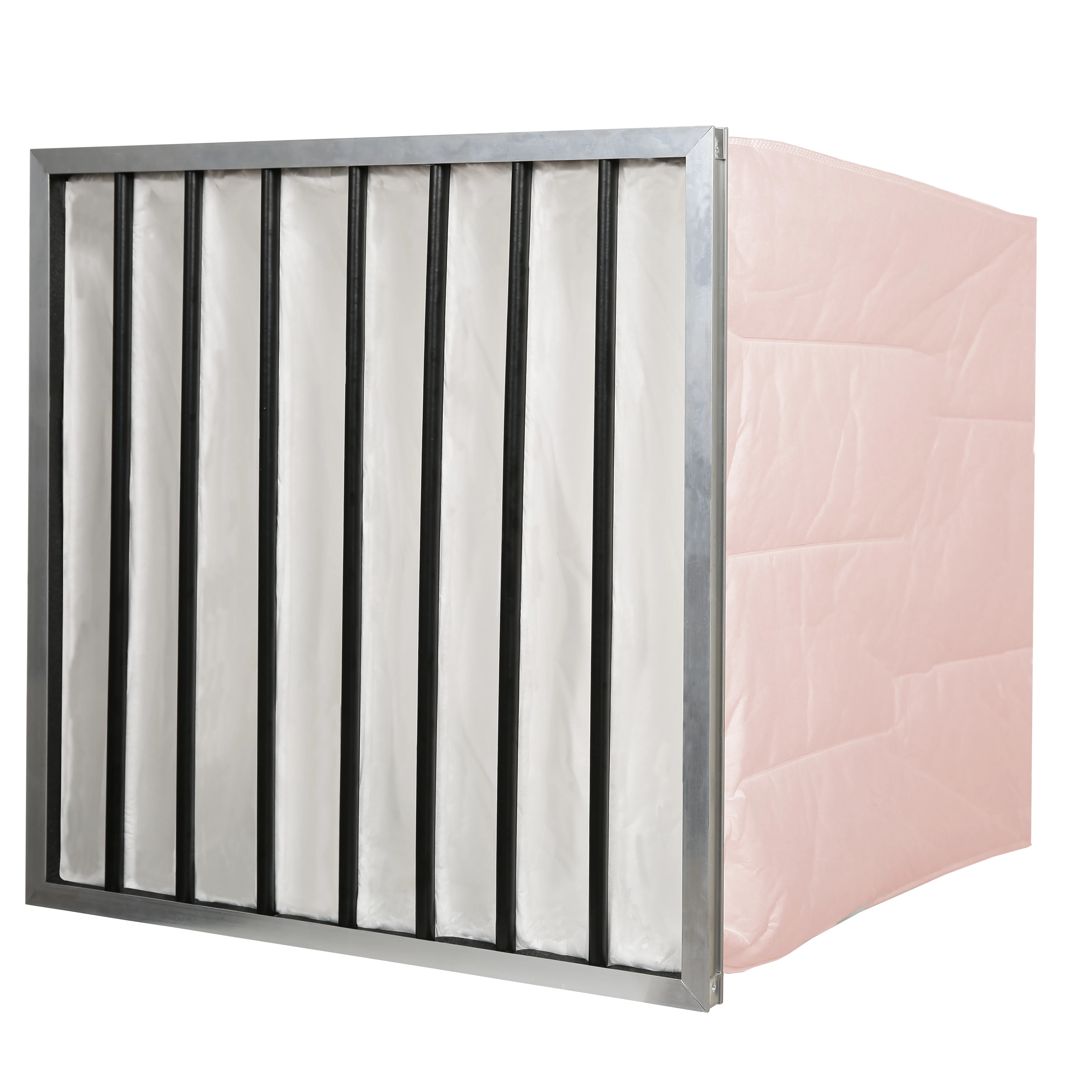 Factory custom specification dust-free fabric pocket bag air filter for multiple industries