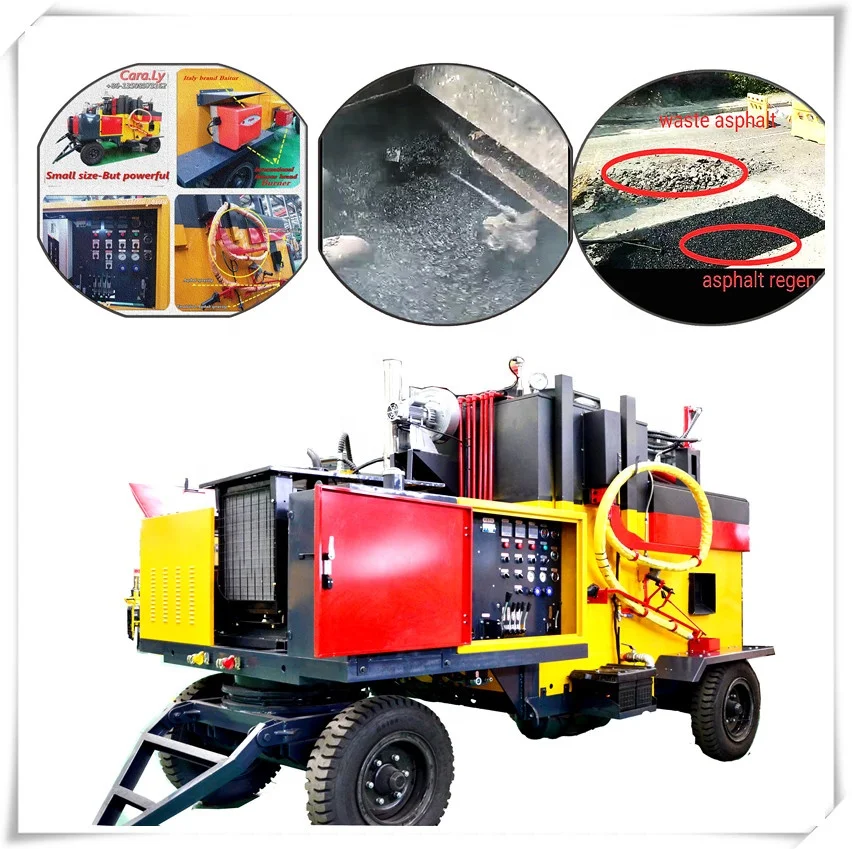 Tractive asphalt mixer Asphalt crack repair Imported accessories