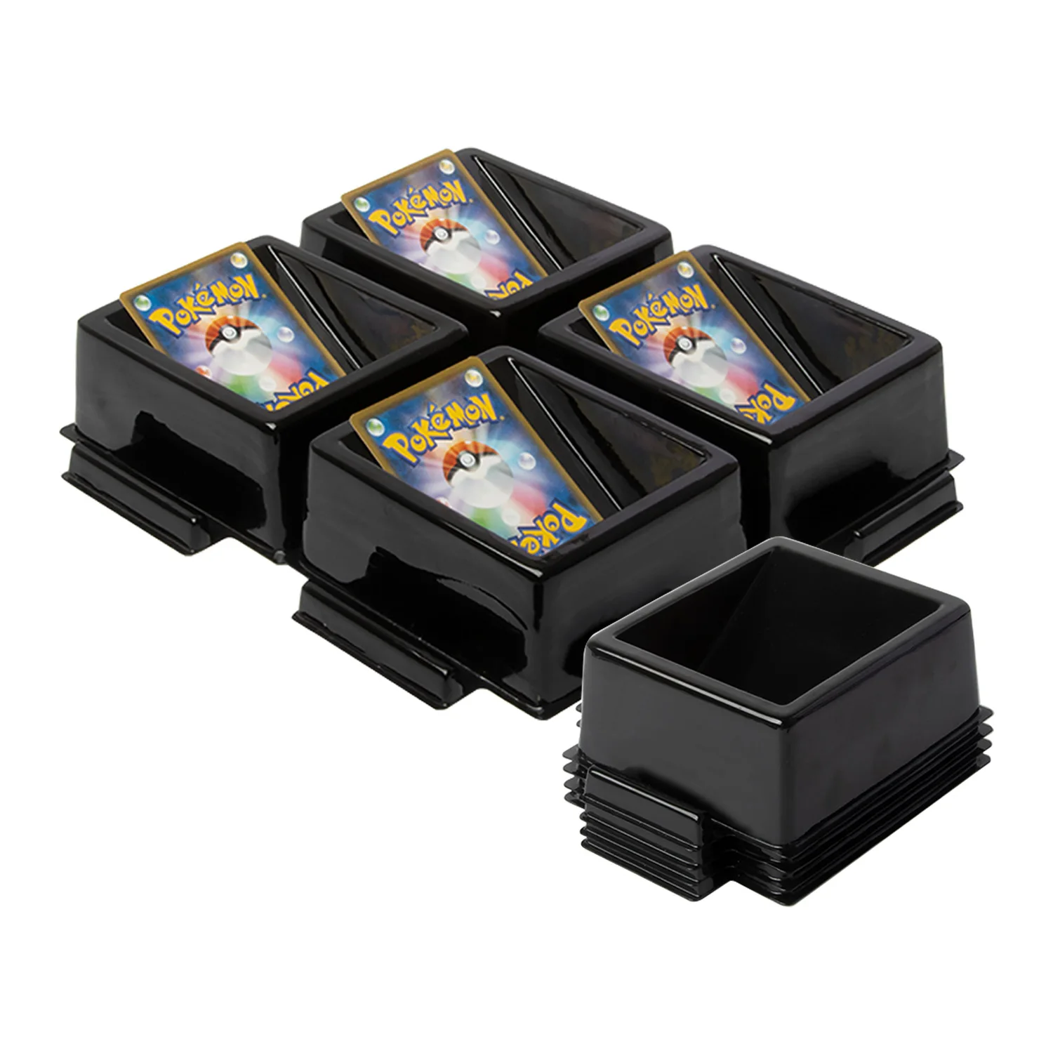 Snglie Compartment Card Sorting Tray for Toploader & ONE TOUCH Magnetic Card Holder