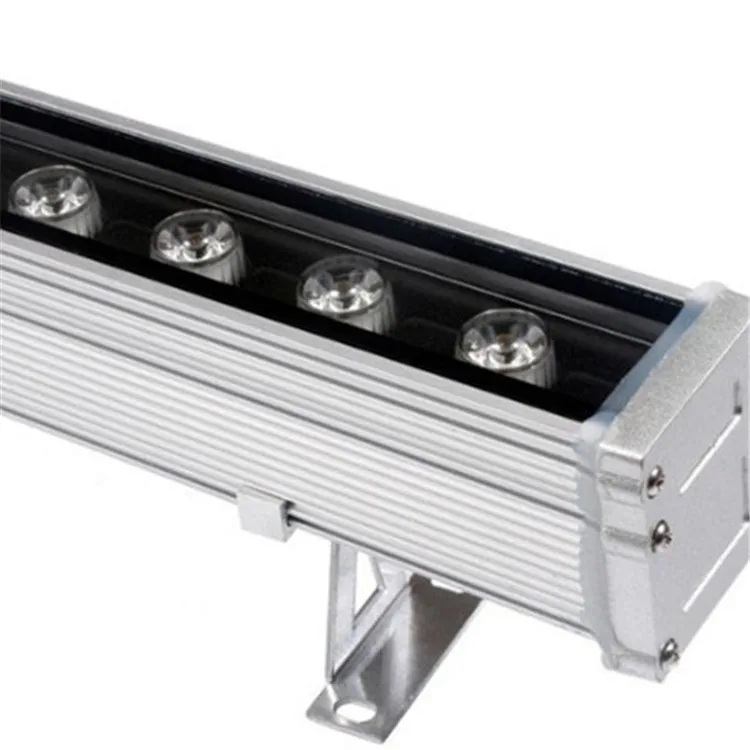 36 Вт наружная светодиодная настенная шайба DMX RGB линейная для архитектурного освещения фасада здания