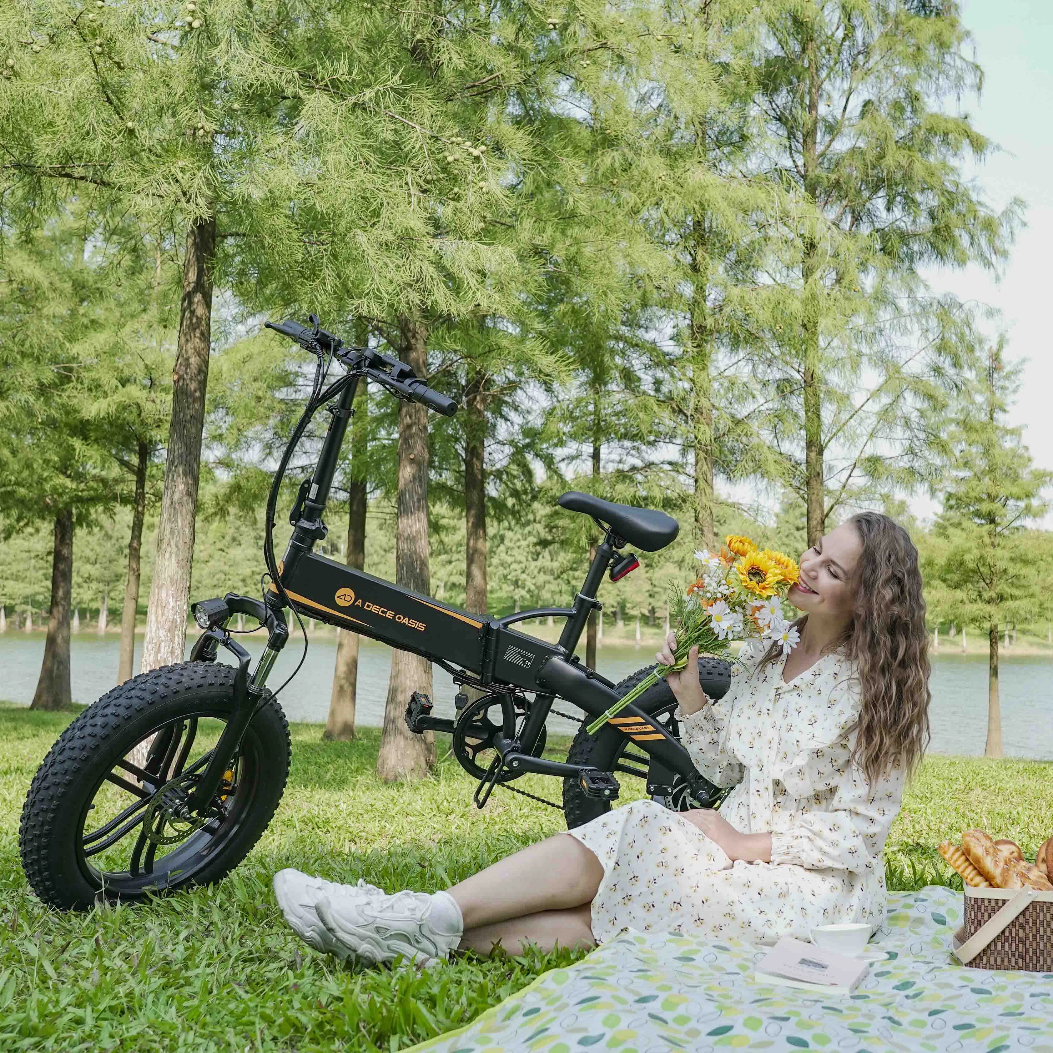 EU CA warehouse A20F+ ADO cheap bike e folding electric city bicycle road bike mountain electric fat tire hybrid bike ebike