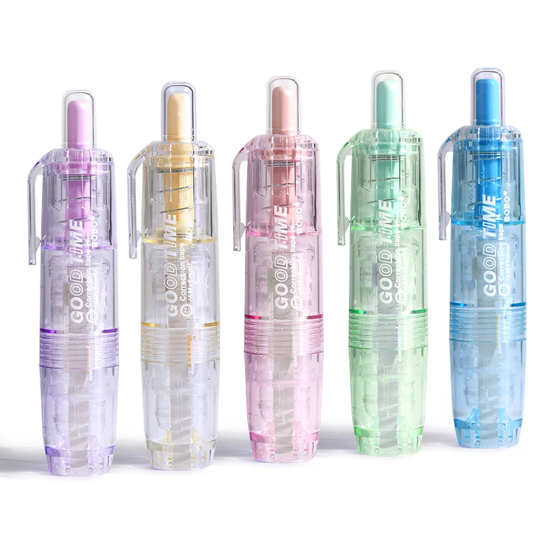 Student Cute Korean Stationery Corrector Tape Erase Duct Tapes Writing Pens Correction Tape