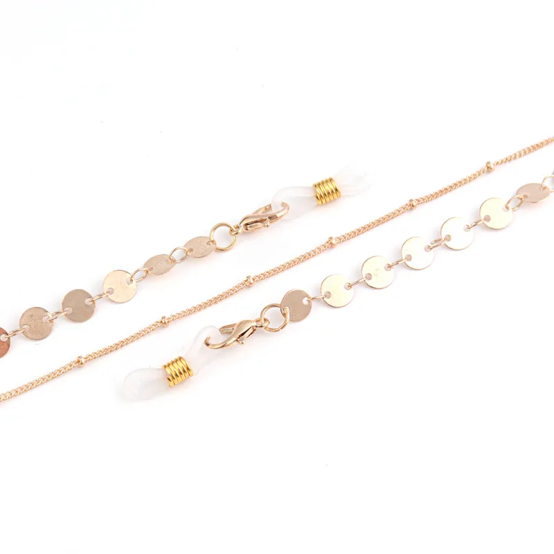 Лидер продаж, металлическая цепочка для очков, модная подвесная цепочка для очков, нескользящий шнурок для очков