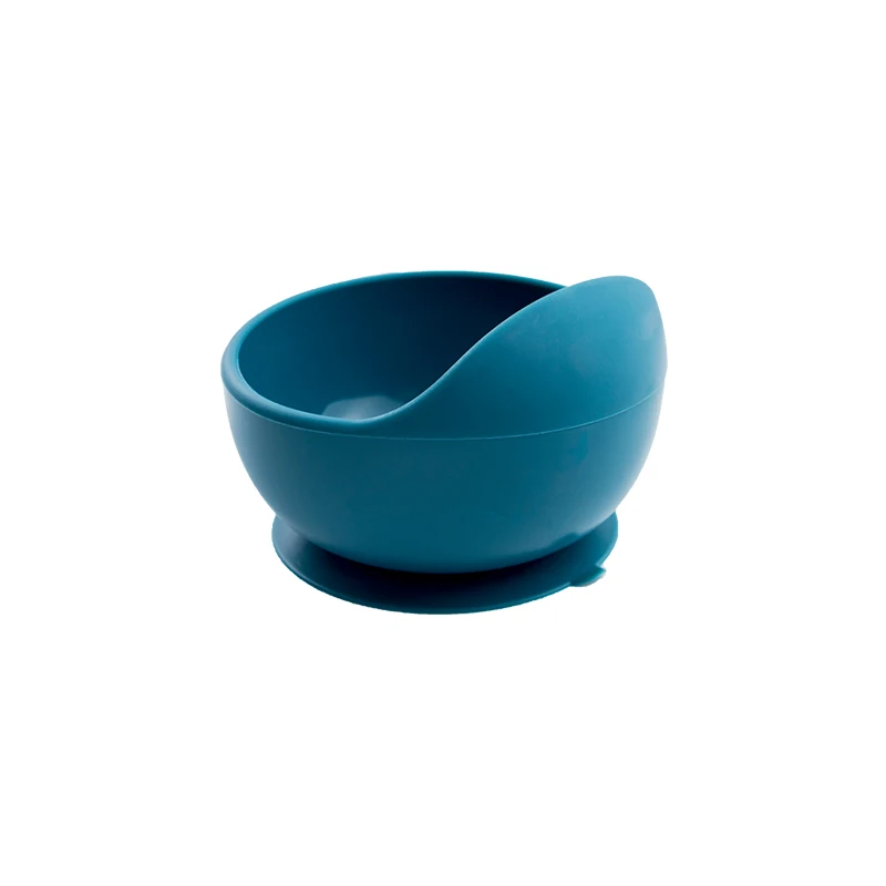 New BPA-Free Design Silicone Food Grade Baby Feeding Bowl Custom Silicone Baby Suction bowl for kids