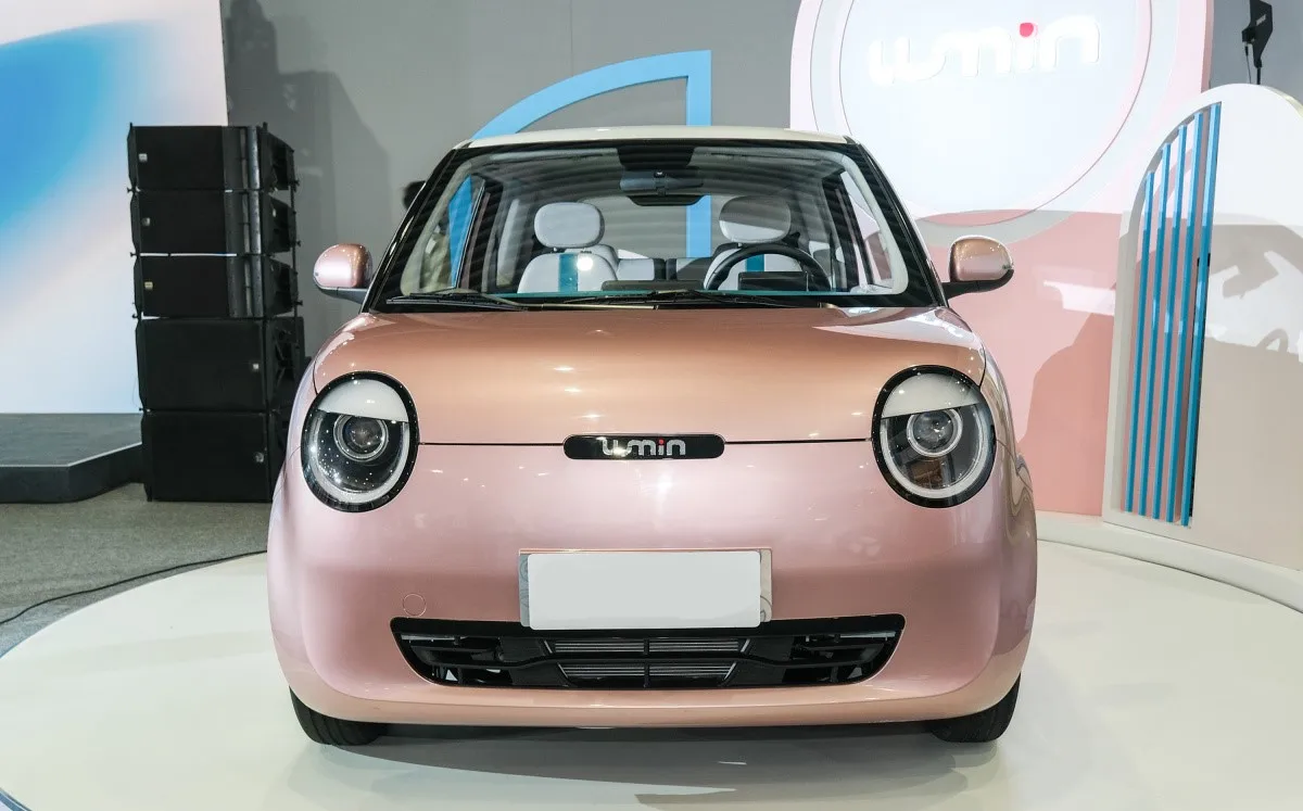 Changan Lu min 2022 155km sweet small and convenient electric vehicles 4-wheel Chinese cheapest car second hand car