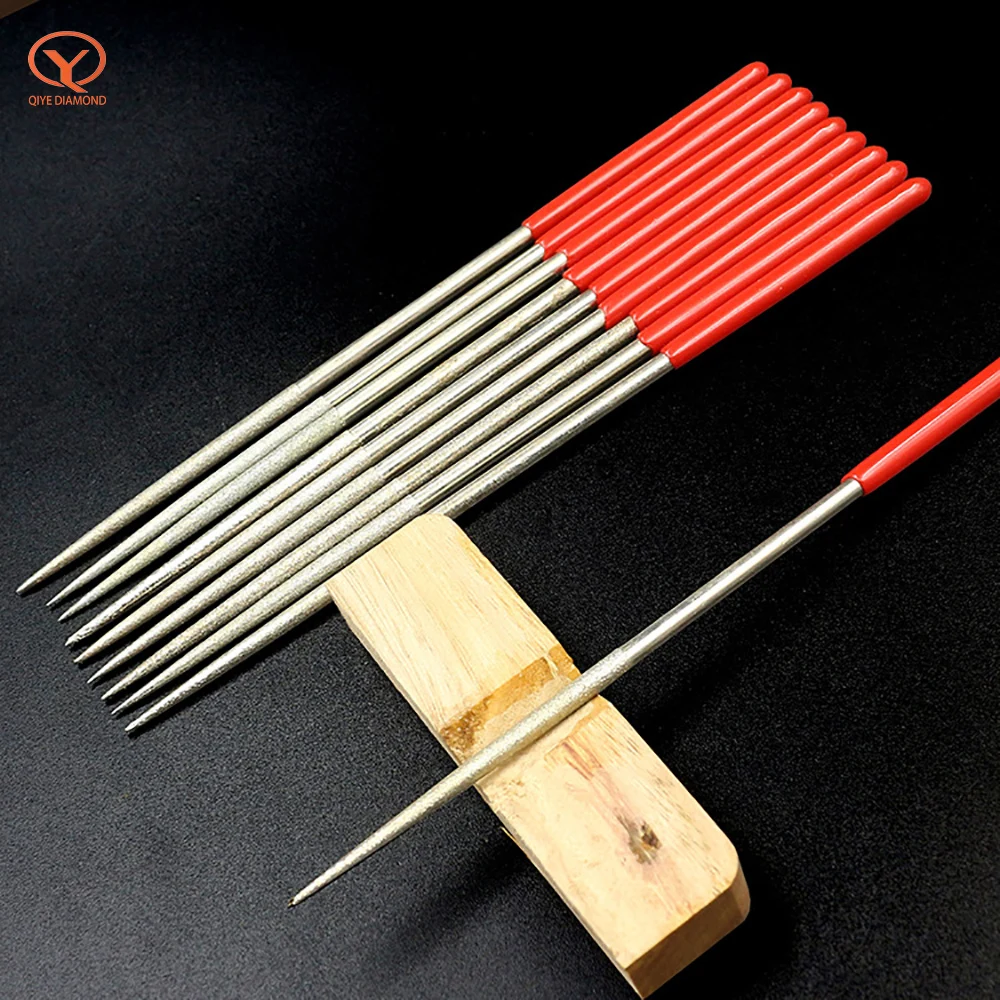 Qiye 13 шт. 3*140 мм Алмазная пилка различных
